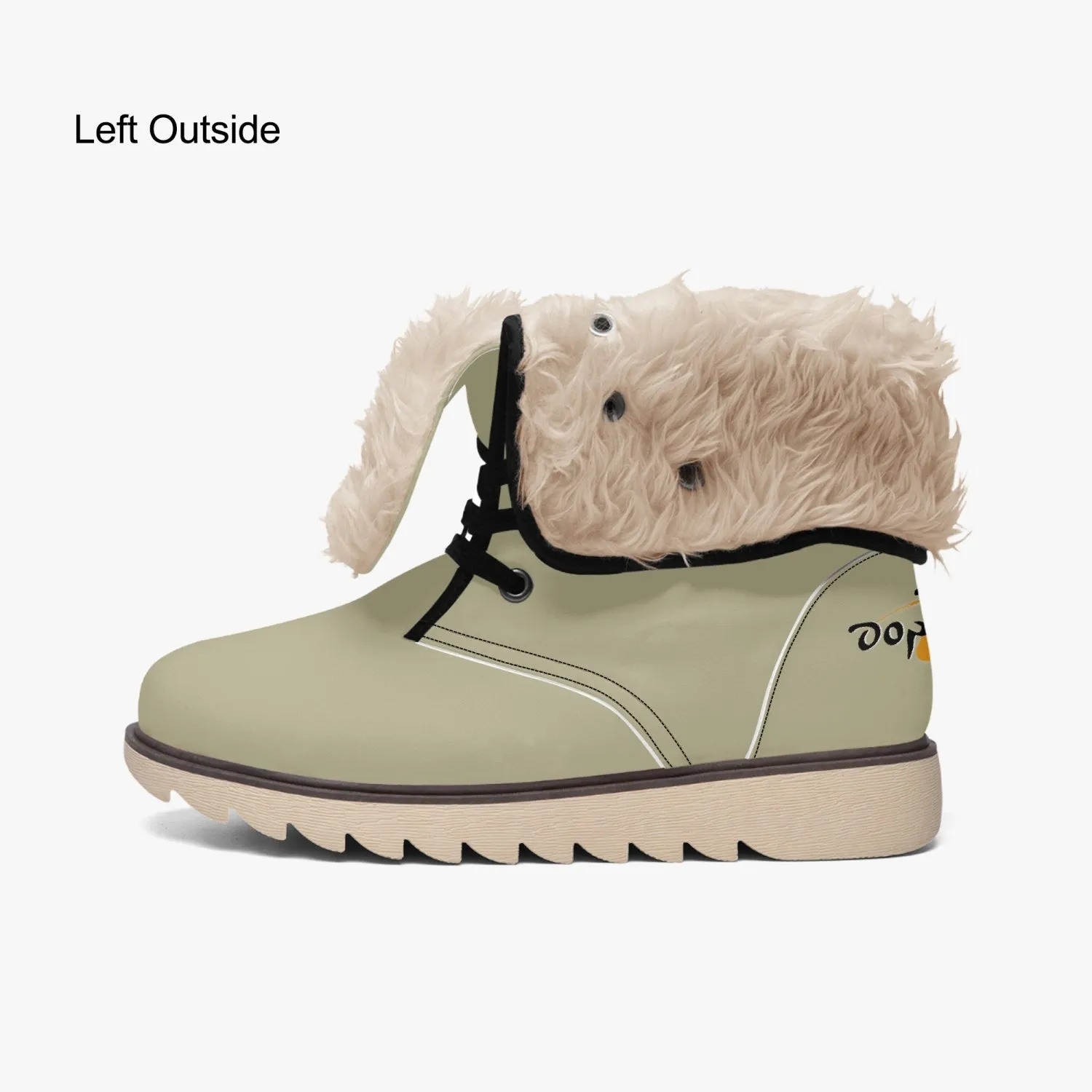 477. Cotton-pad Fur Lining Boots