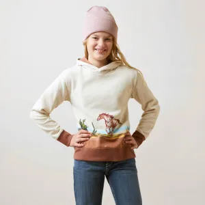 Ariat Girl's Oat Horse Hoodie