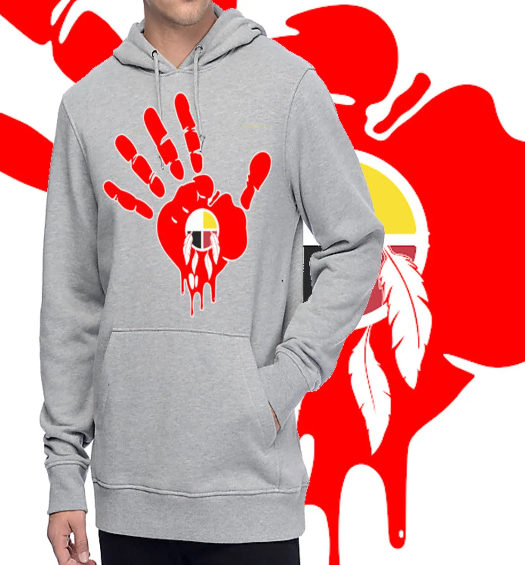 Art Society MMIW AWARENESS HOODIE GREY