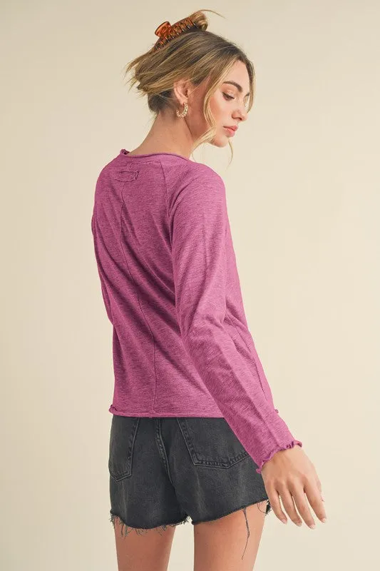 Cacia Long Sleeve Top