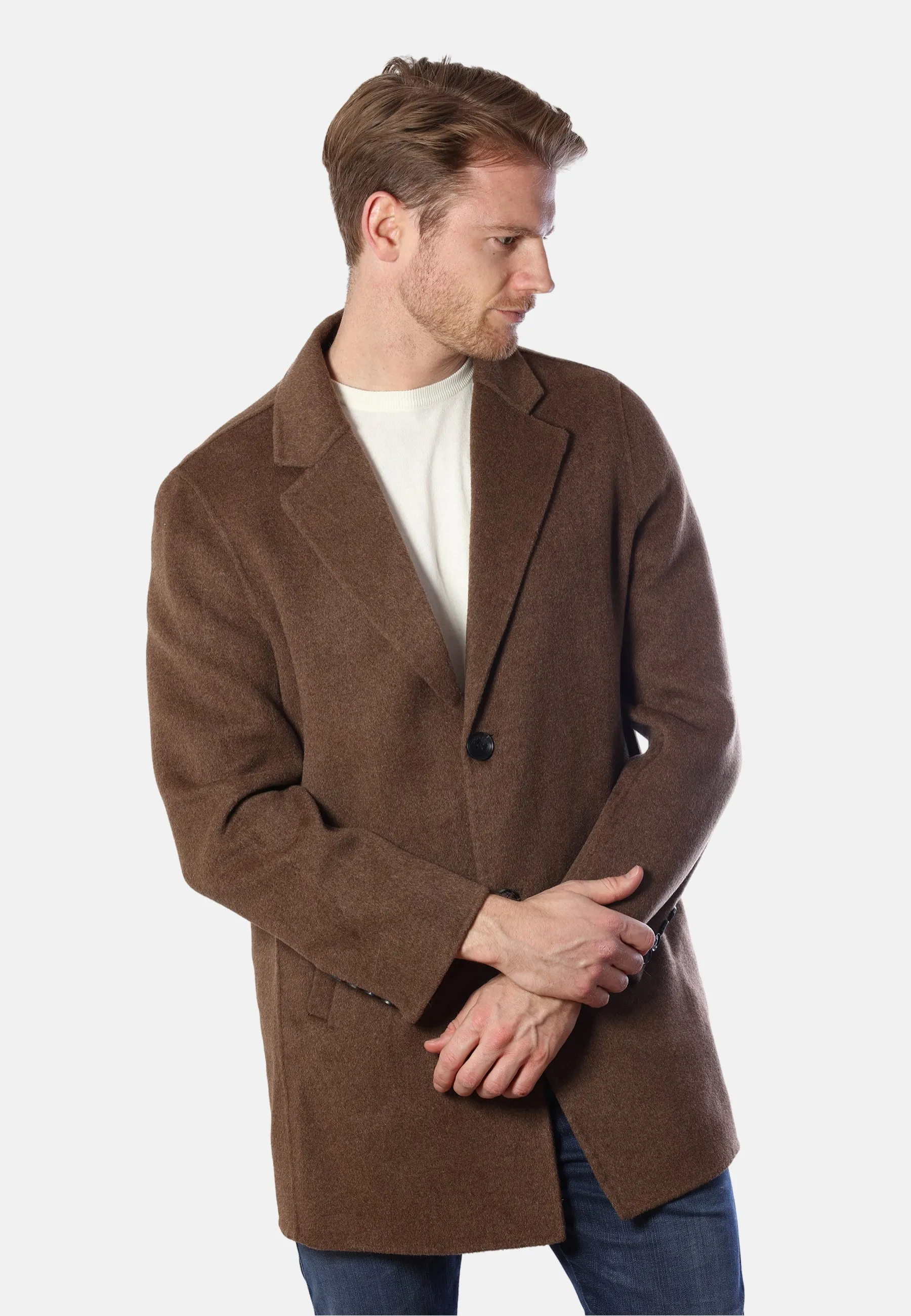 Car Merino Wool Coat