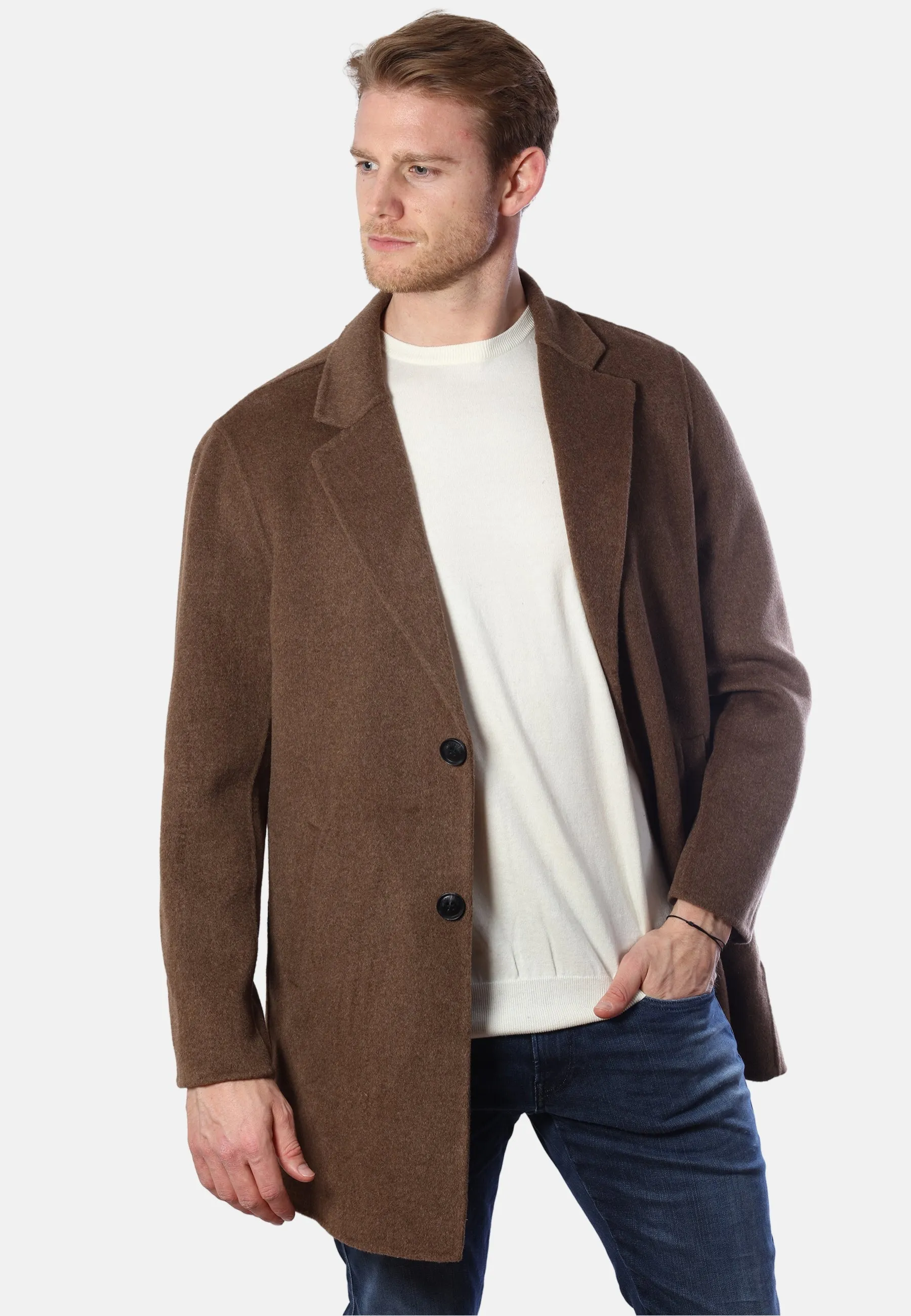 Car Merino Wool Coat