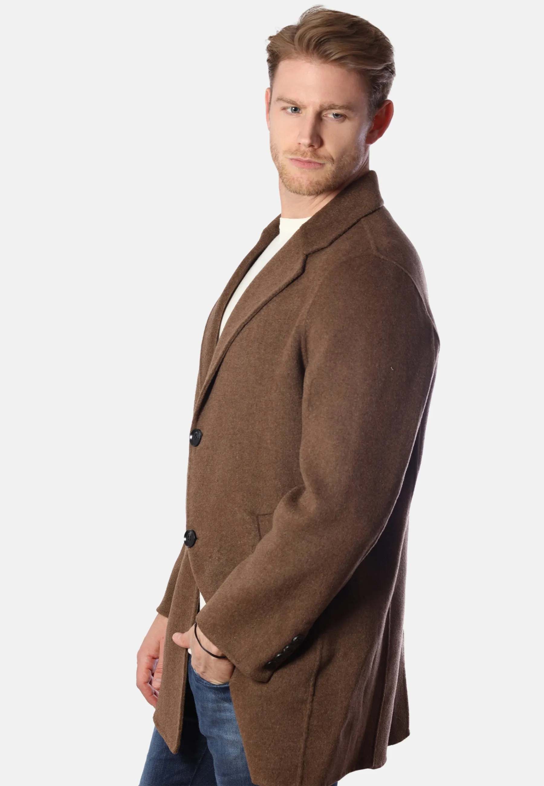 Car Merino Wool Coat