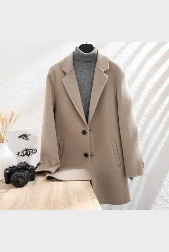 Car Merino Wool Coat