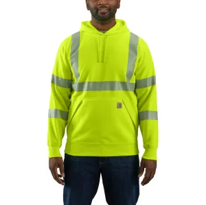 Carhartt Men's Hi-Vis Rain Defender Class 3 Sweatshirt