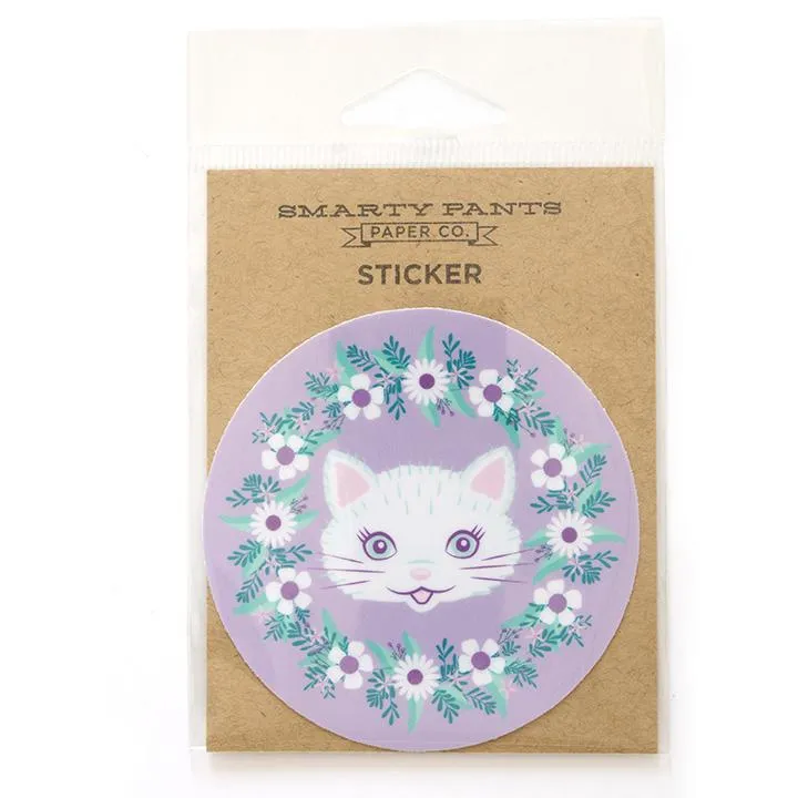 Cat Sticker (Smarty Pants Paper)