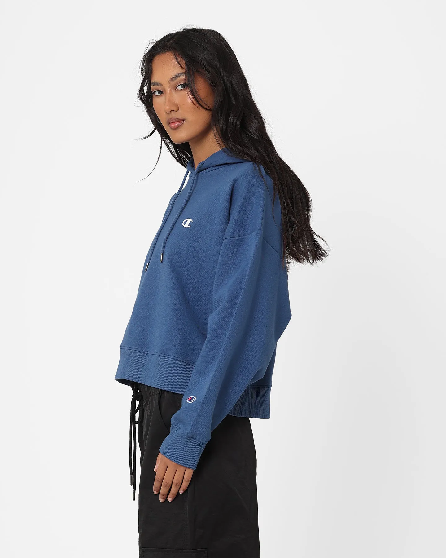 Champion Women's Rochester Base Hoodie Regal Navy