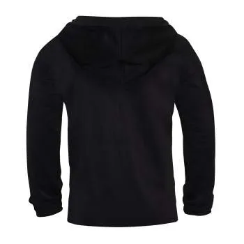 Concealed Carry Zippered Hoodie - Black