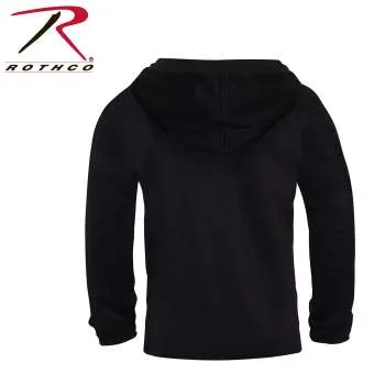 Concealed Carry Zippered Hoodie - Black