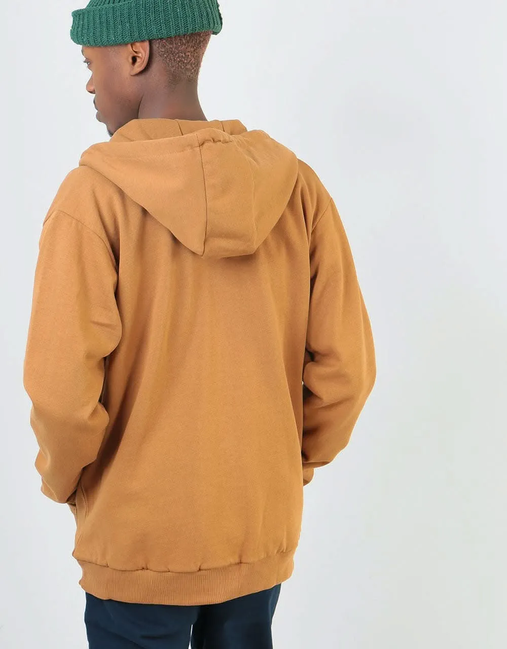 Dickies Kingsley Zip Hoodie - Brown Duck