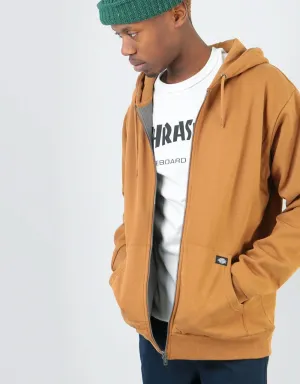 Dickies Kingsley Zip Hoodie - Brown Duck