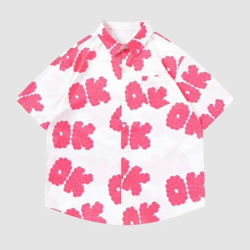 Dopamine "OK" Print Shirts