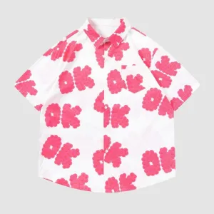 Dopamine "OK" Print Shirts