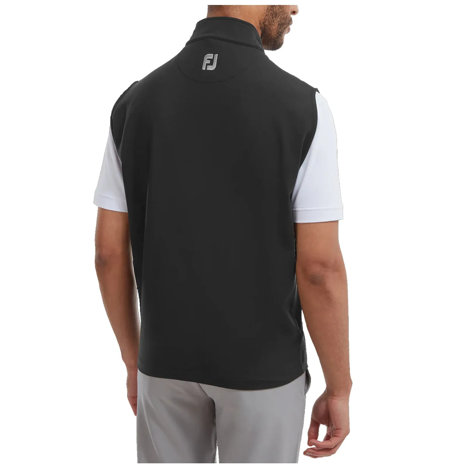 FootJoy Mens Full-Zip Knit Vest