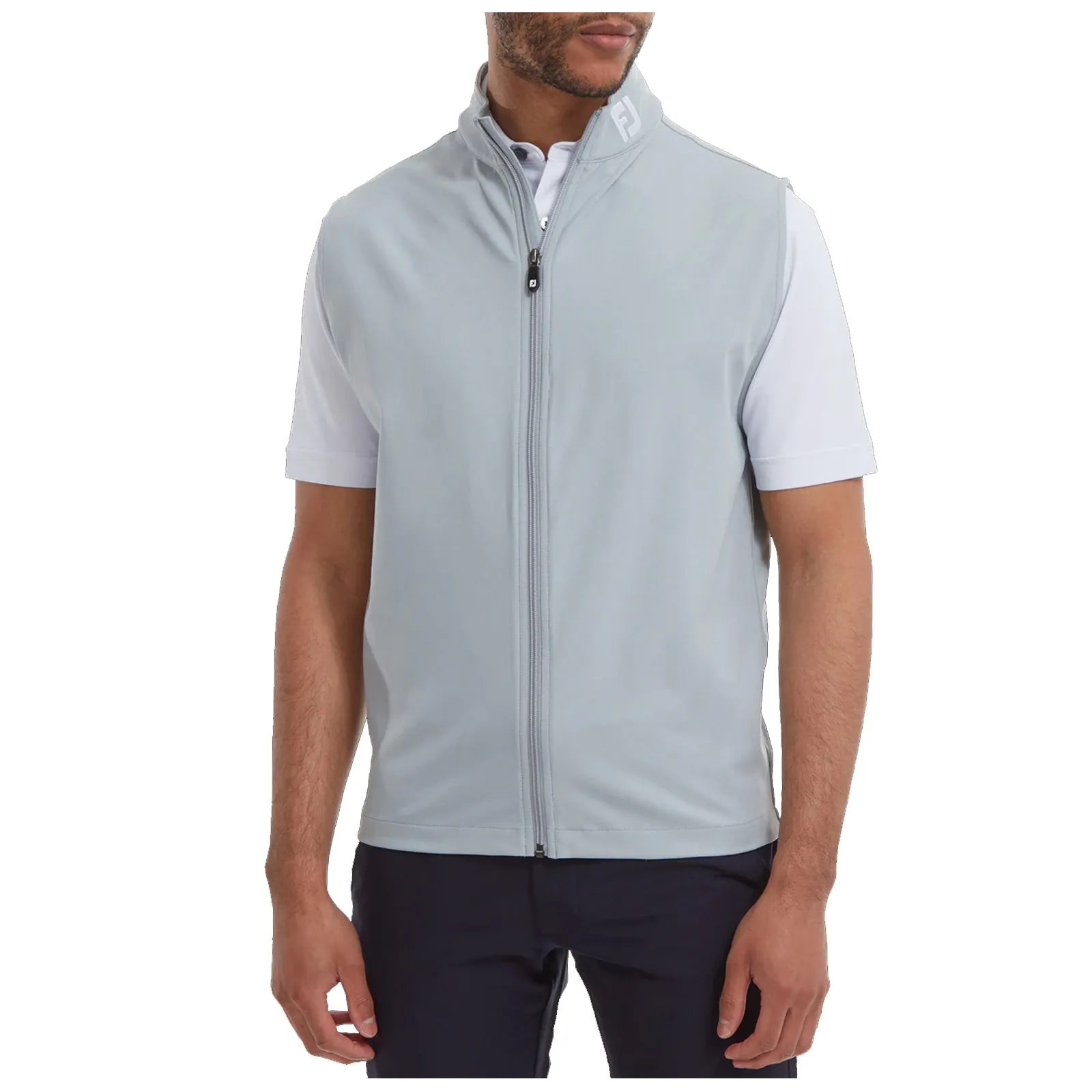 FootJoy Mens Full-Zip Knit Vest