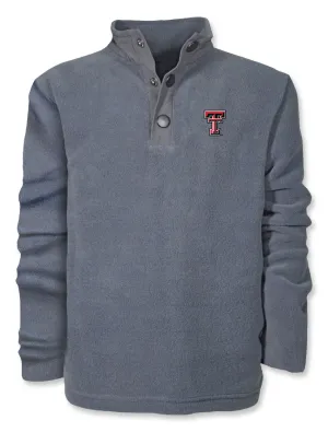 Garb Texas Tech "Reed" YOUTH Polar Fleece 1/4 Button Up