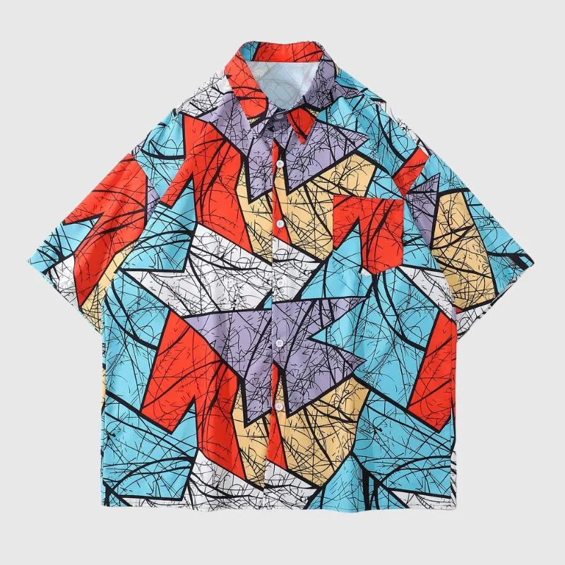 Graffiti Geometric Shirts