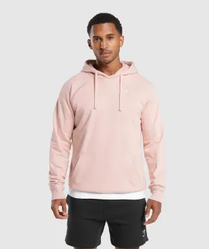 Gymshark Crest Hoodie - Misty Pink