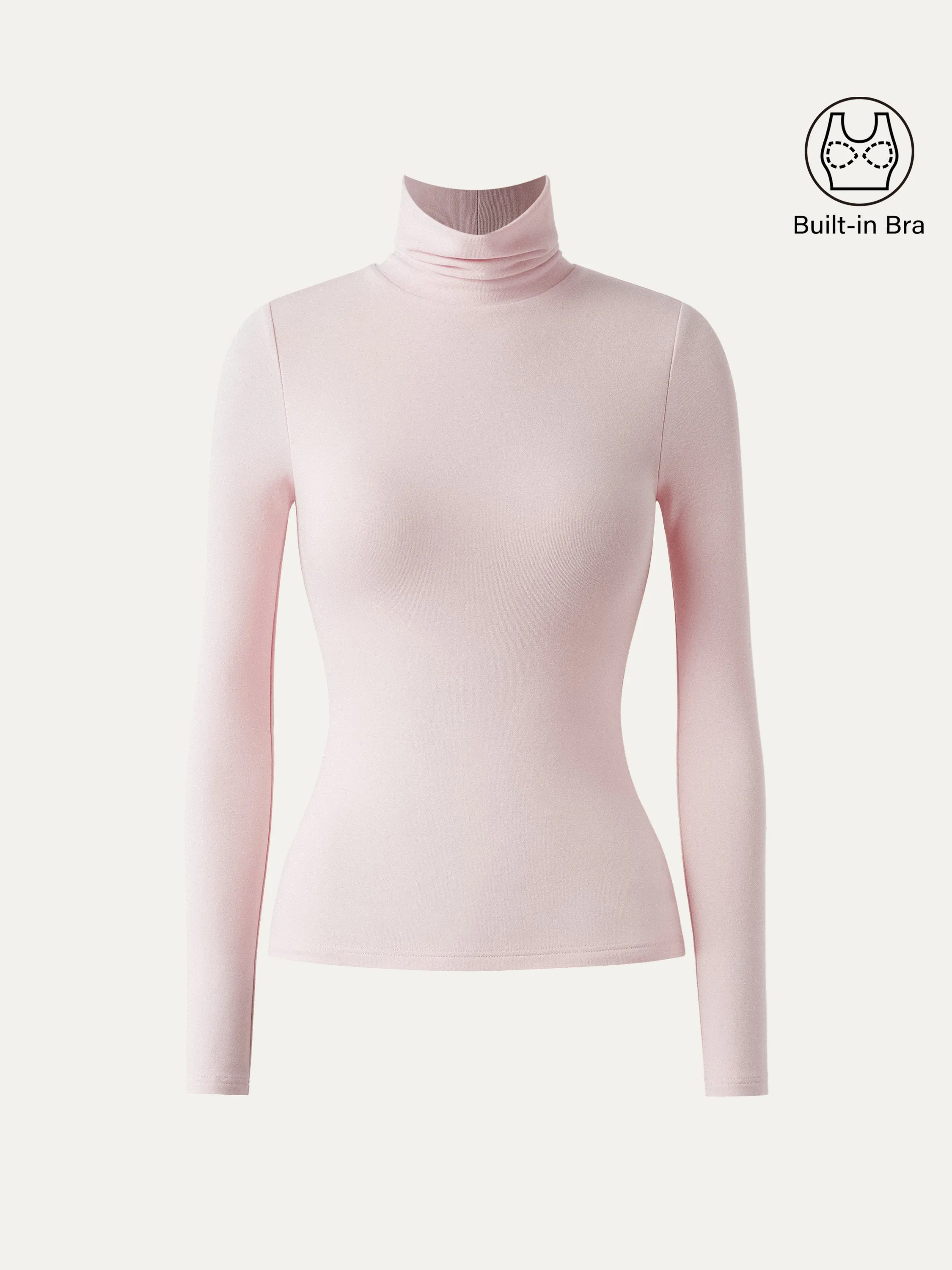 Heat-Tech Turtleneck Brami Top