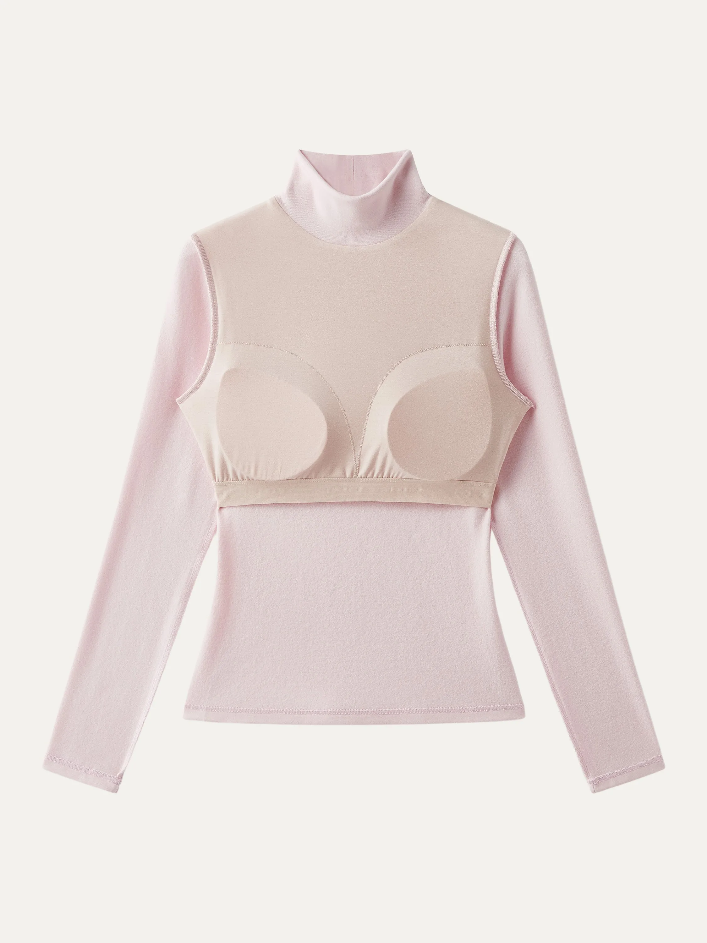 Heat-Tech Turtleneck Brami Top