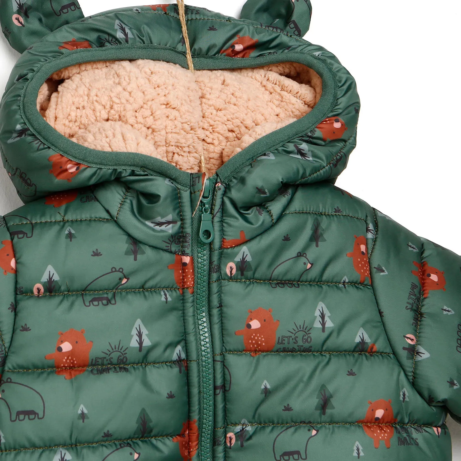 HelloBaby Boy Coat - Dark Green