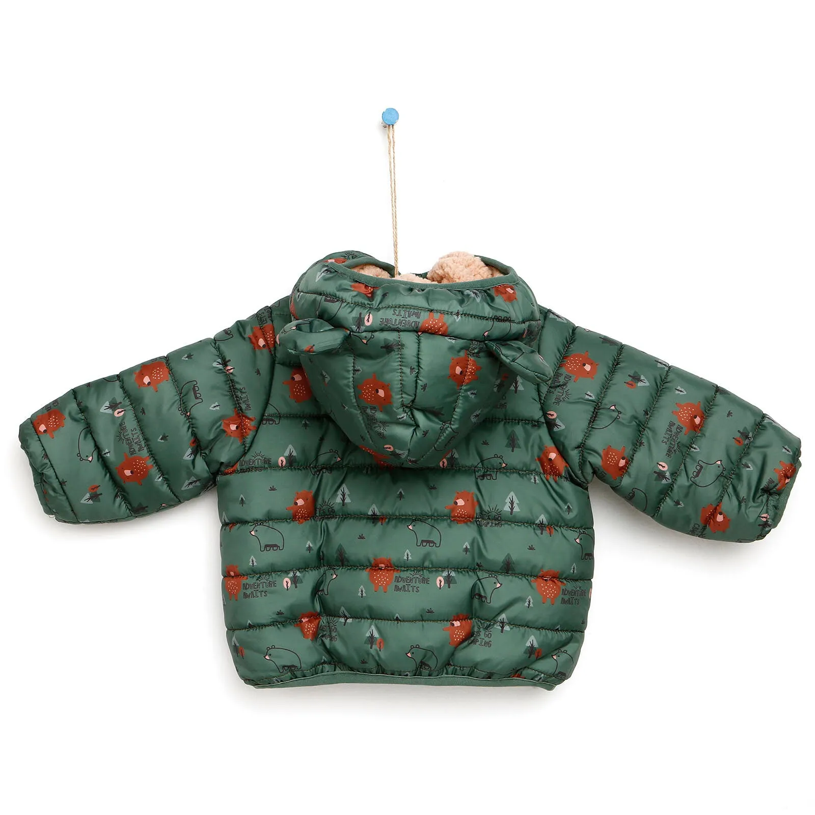 HelloBaby Boy Coat - Dark Green