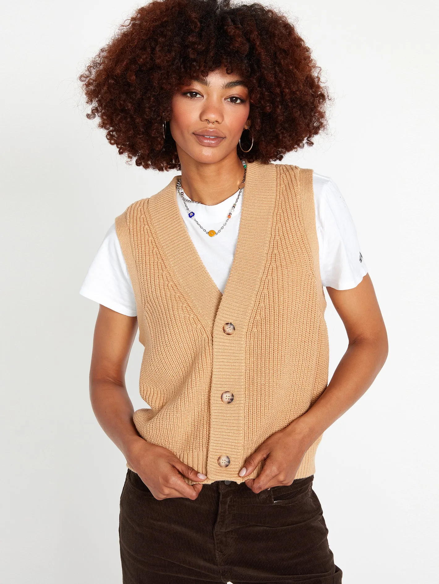 In Vestible Sweater - Hazelnut