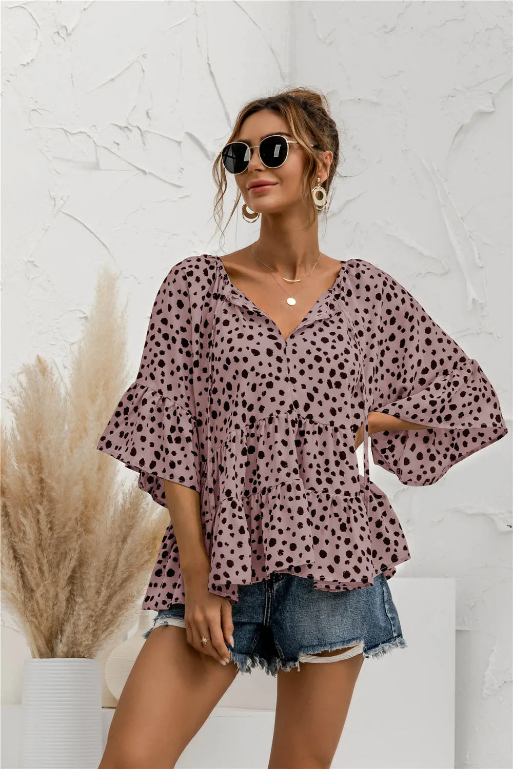 Julia Fashion - Floral Printed Soft Shirts