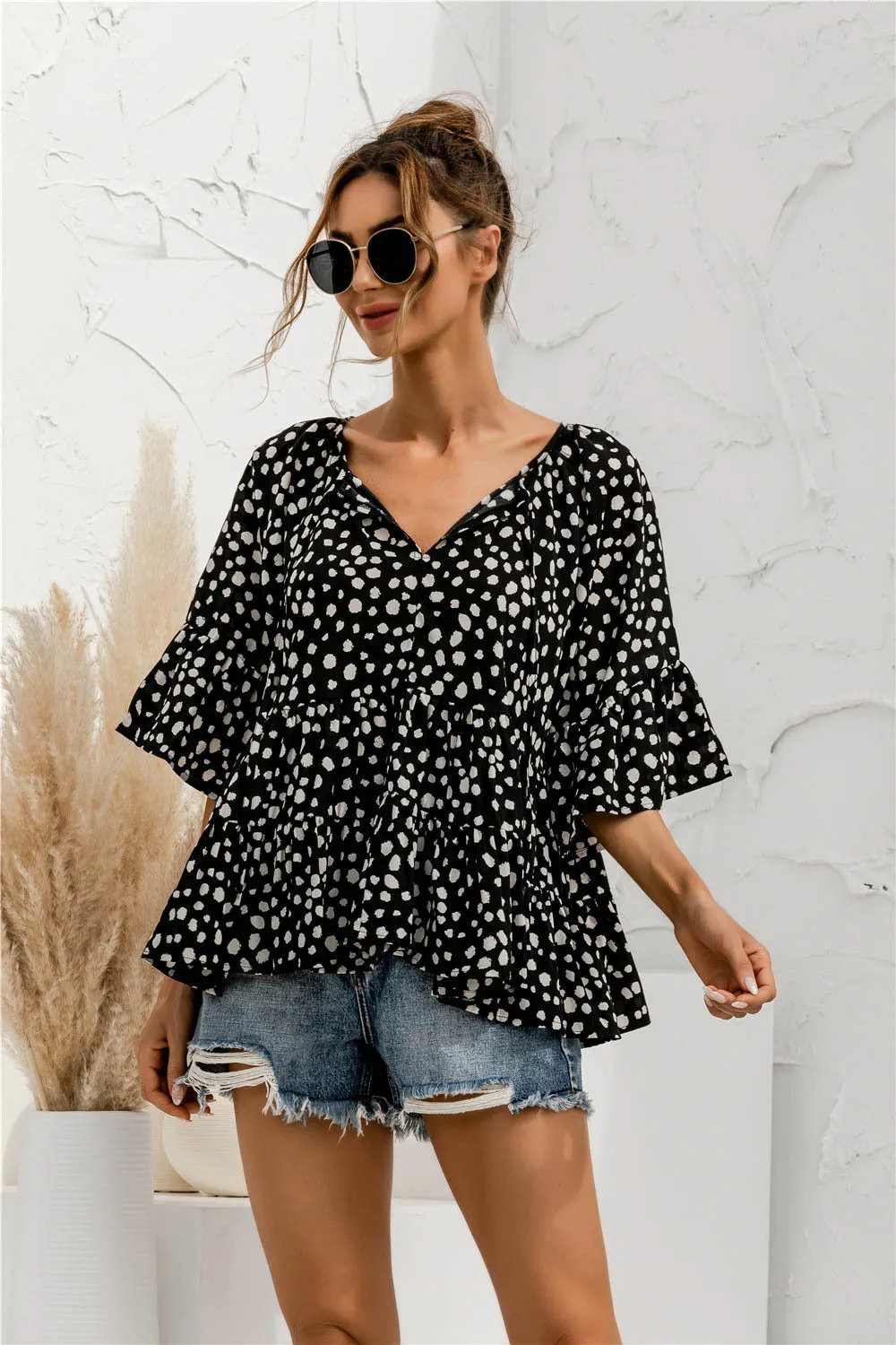 Julia Fashion - Floral Printed Soft Shirts