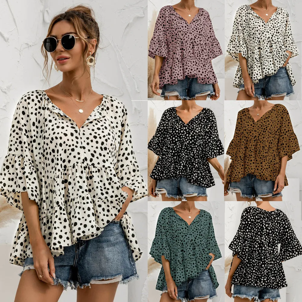 Julia Fashion - Floral Printed Soft Shirts