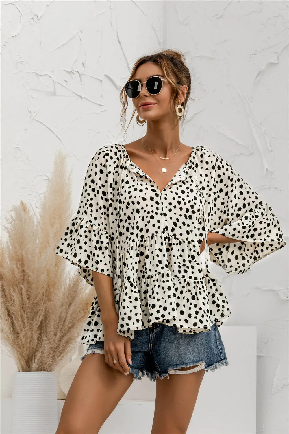 Julia Fashion - Floral Printed Soft Shirts