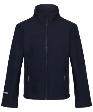 Kids Ablaze softshell jacket | Navy