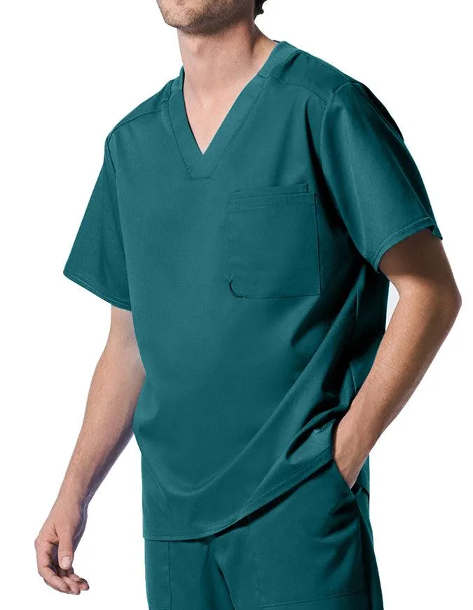 Landau ProFlex Men's 2 Pocket V-Neck Scrub Top