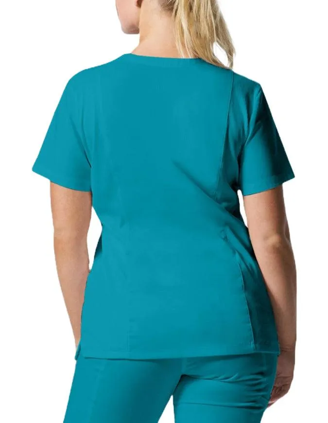 Landau ProFlex Women's 3 Pocket V-Neck Scrub Top