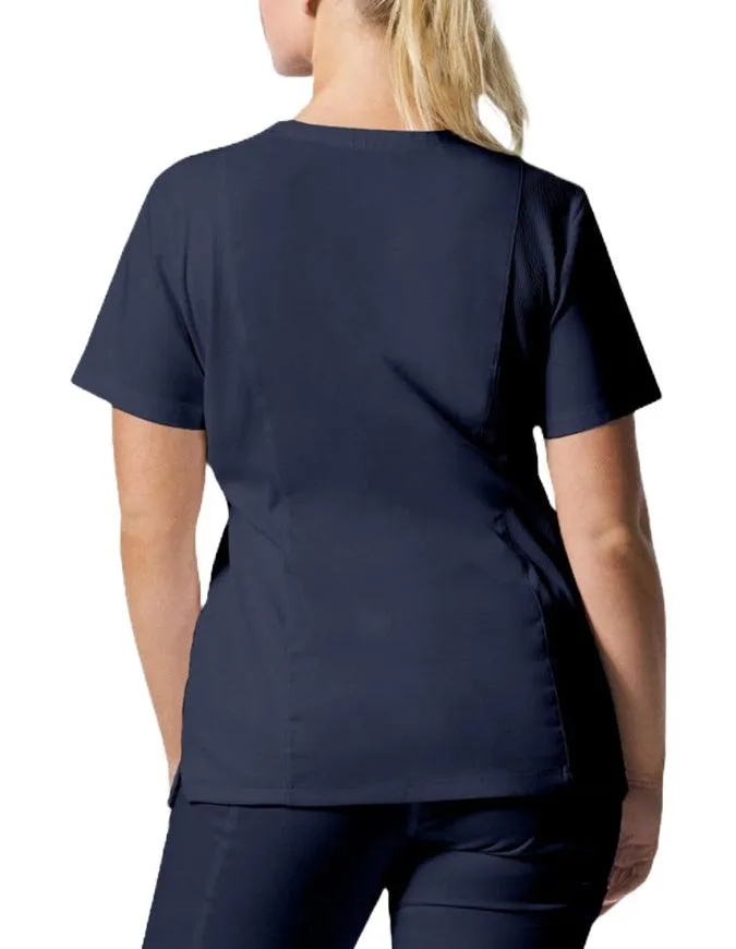 Landau ProFlex Women's 3 Pocket V-Neck Scrub Top