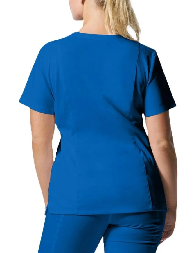 Landau ProFlex Women's 3 Pocket V-Neck Scrub Top