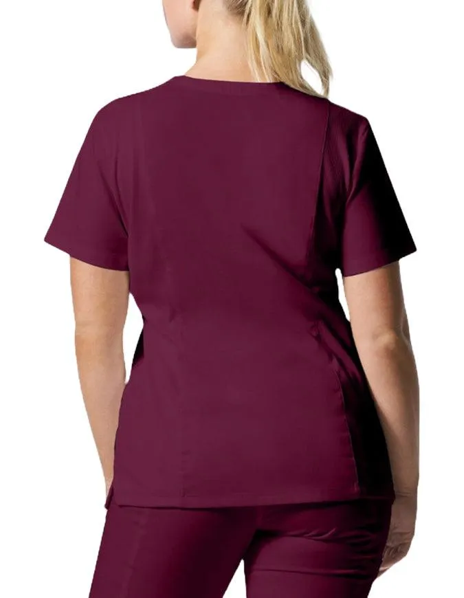 Landau ProFlex Women's 3 Pocket V-Neck Scrub Top