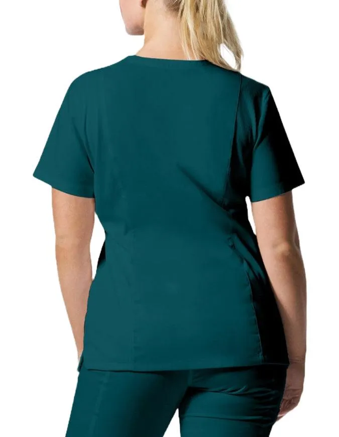 Landau ProFlex Women's 3 Pocket V-Neck Scrub Top