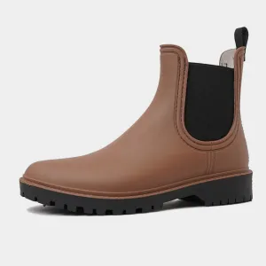 Laurina Choc/Black Gumboots