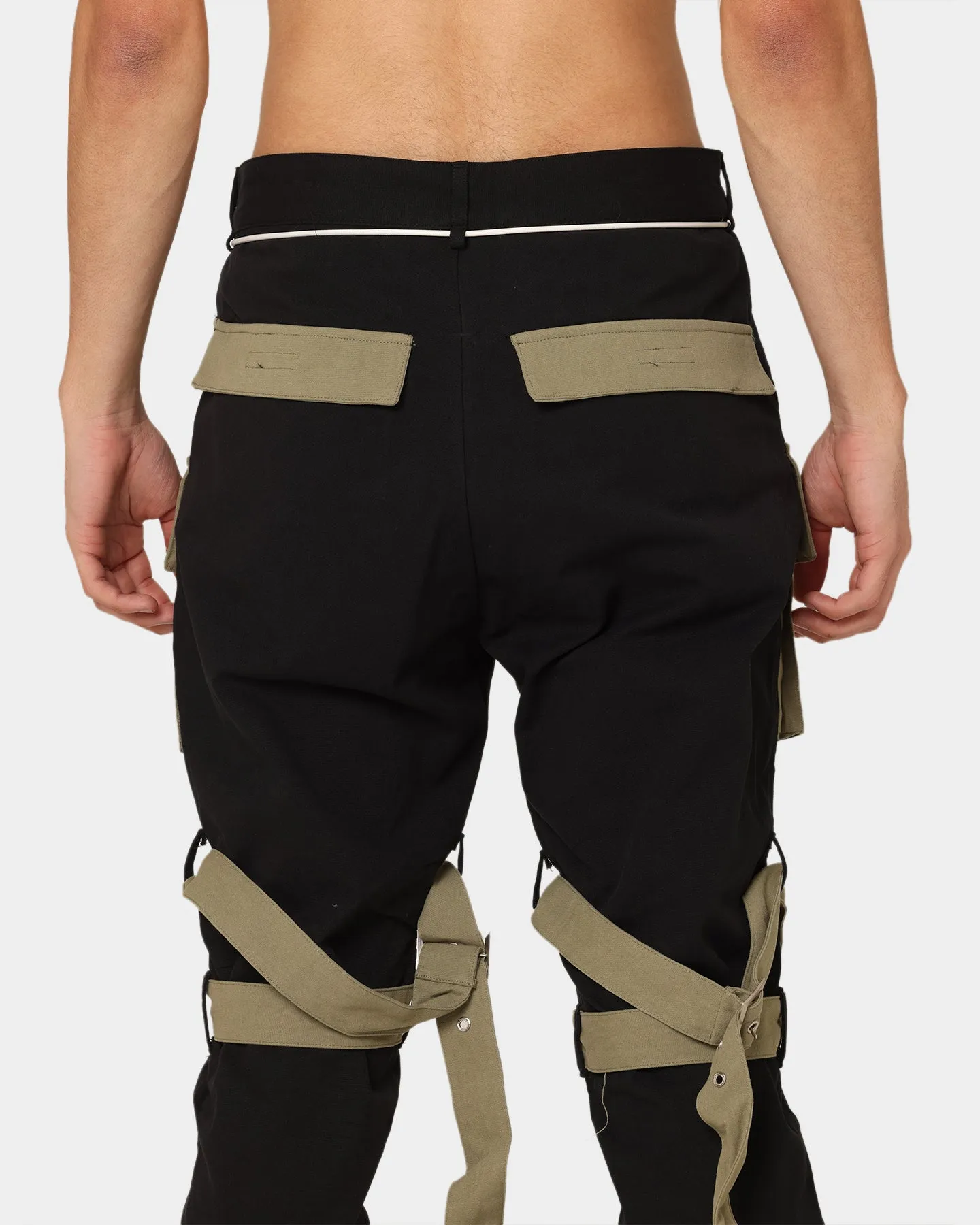 Lifted Anchors Newport Cargo Pants Black