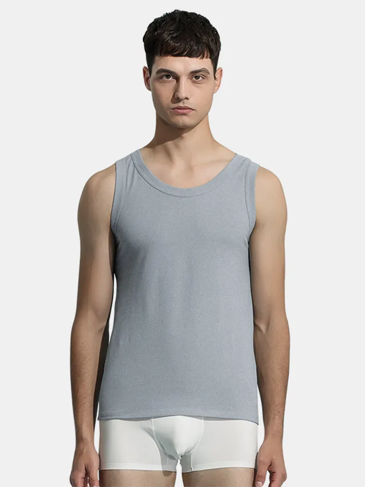 Men's Cotton Moisture Wicking Soft Tanks