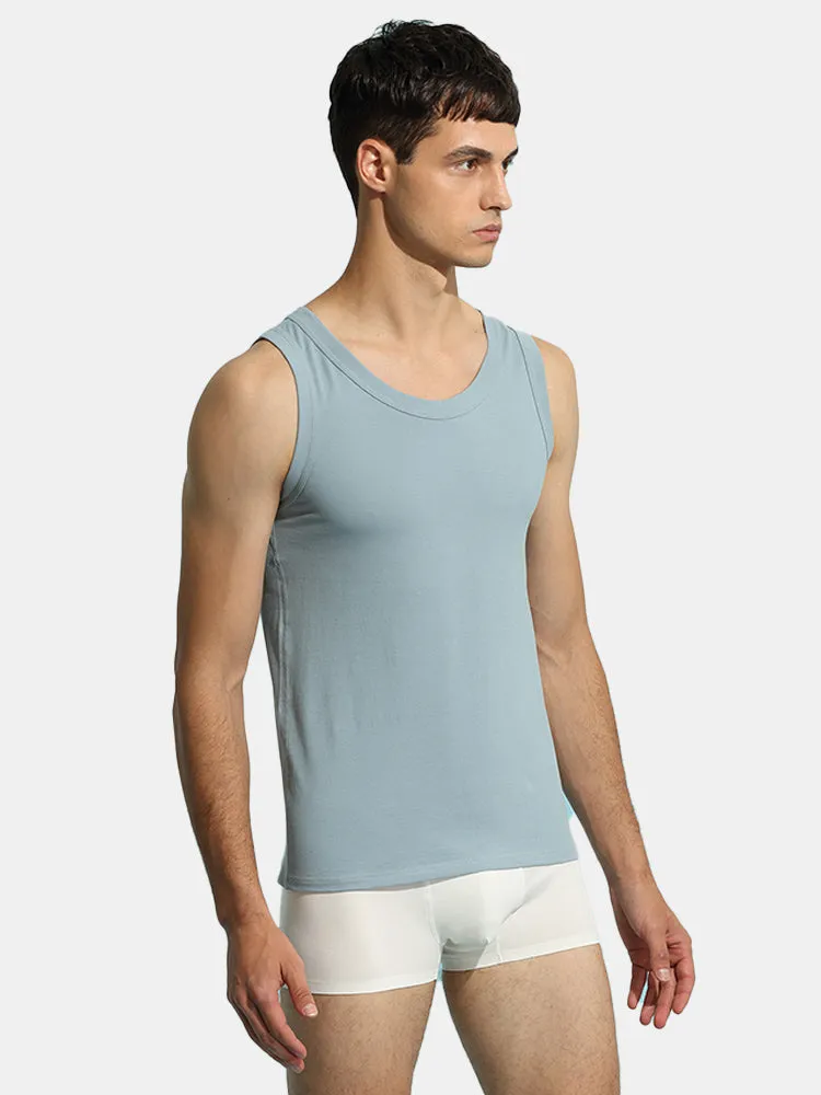 Men's Cotton Moisture Wicking Soft Tanks