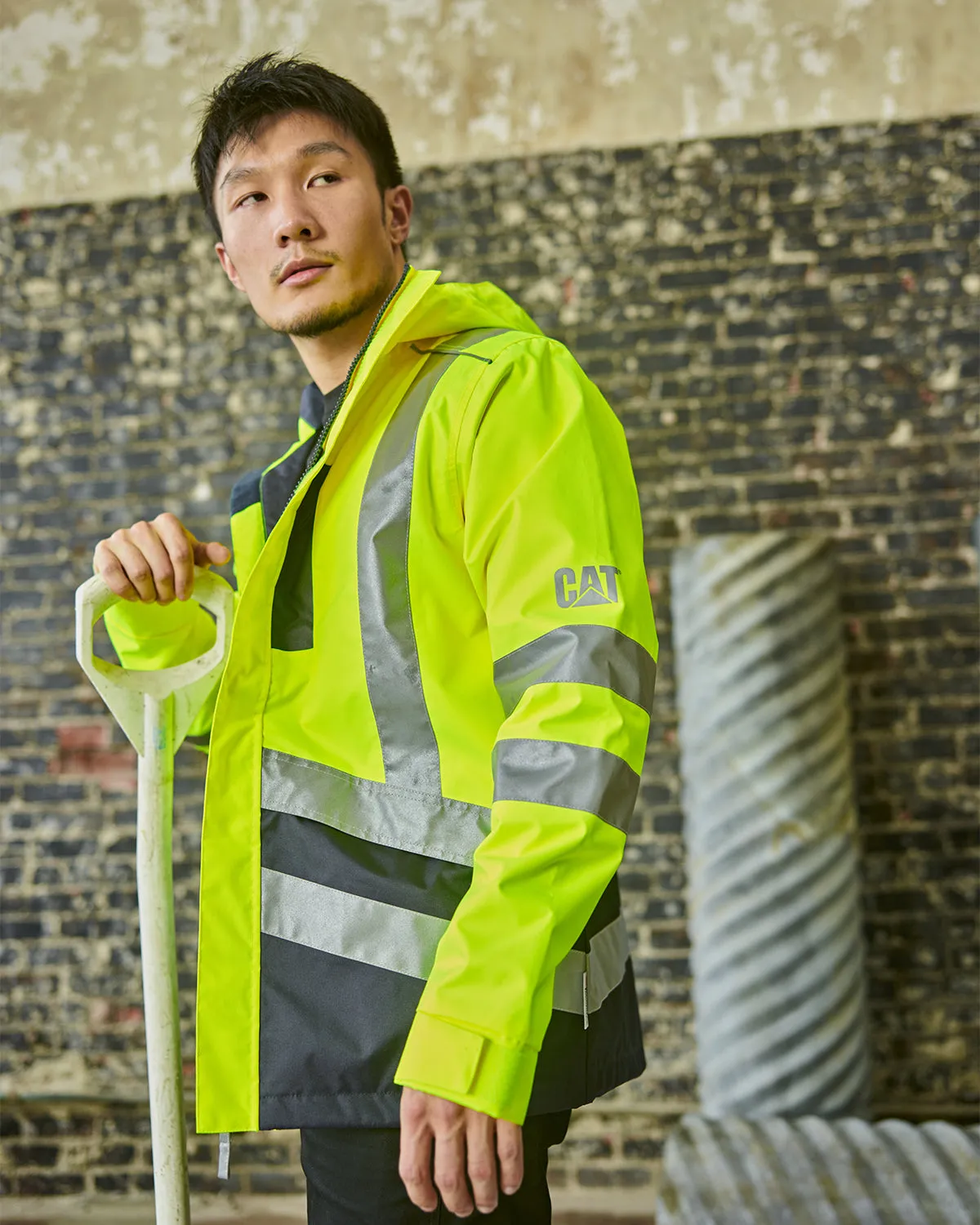 MEN'S H2O HI-VIS WATERPROOF INSULATED JACKET