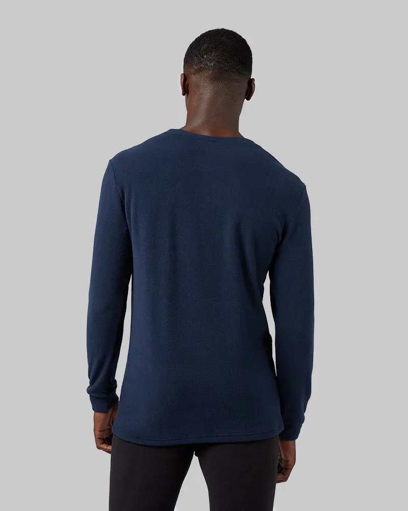 MEN'S HEAVYWEIGHT FLEECE BASELAYER CREW TOP