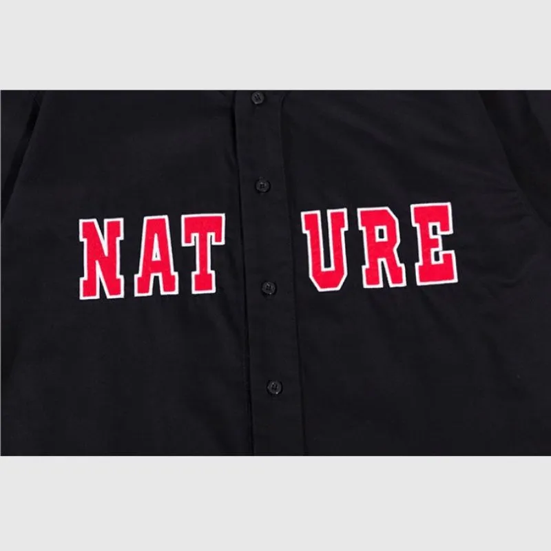 Nature Solid Baseball Shirts