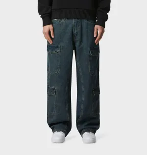 Nixon Denim Cargo Pant - Midnight