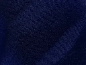 Precut of 1.5 Meter Berry Blue Plain 60 Grams Georgette Fabric