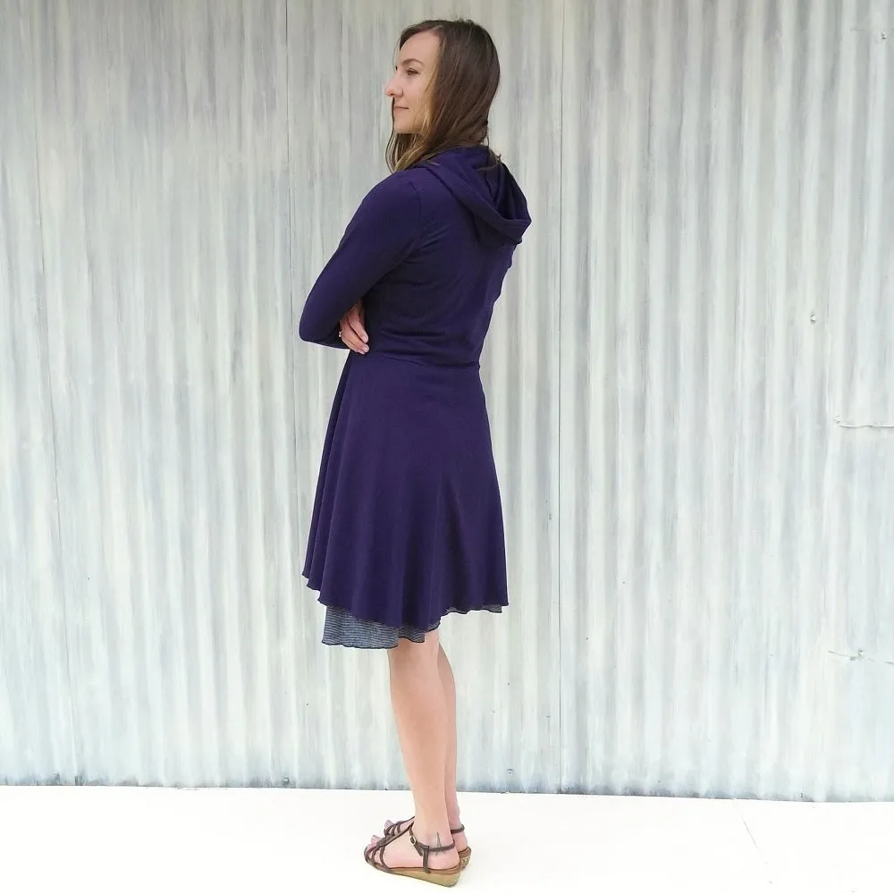 Purple Virginia Dress Coat