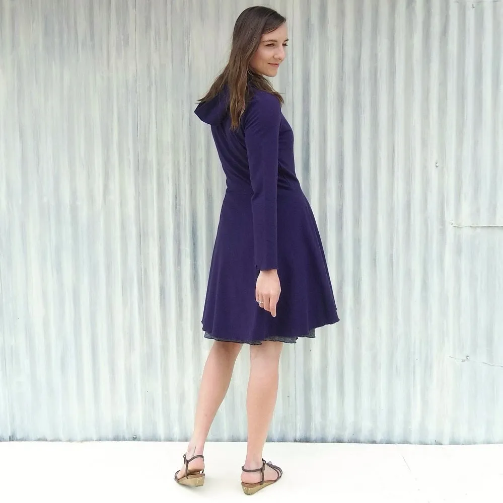 Purple Virginia Dress Coat