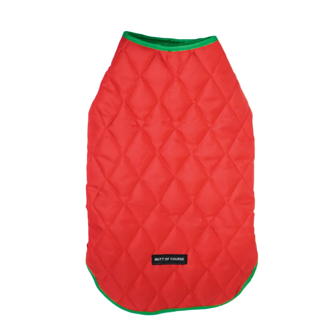 Quilted Red Dog Jackets